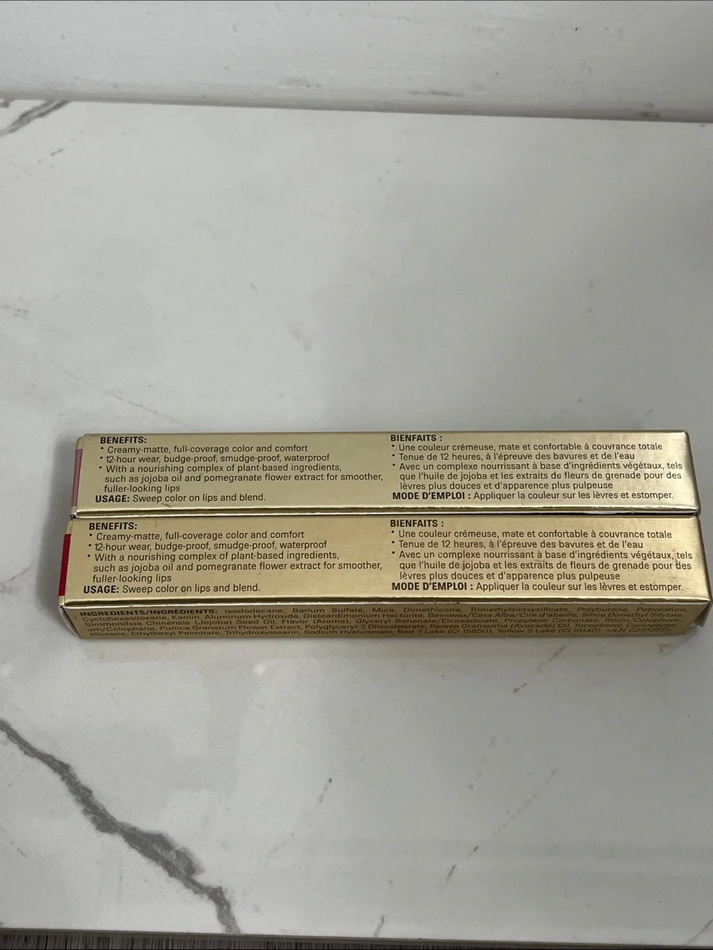 Stila stay all day liquid lipstick lot Beso and petal